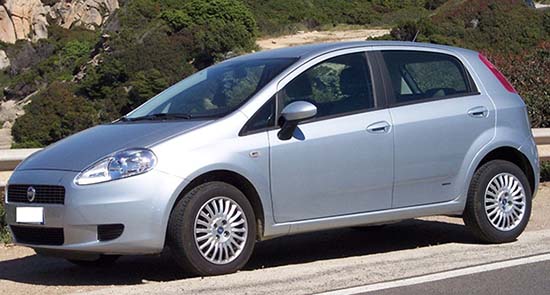 Fiat Punto 3 Grande used parts and wrecking yard in Saratov Engels, Russia