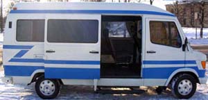 Daimler-Benz Т1 601 used parts and wrecking yard in Saratov Engels, Russia