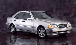 Mercedes-Benz W202 used parts and junkyard in Saratov Engels, Russia