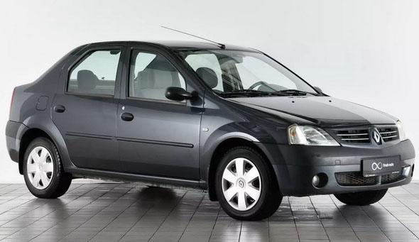 Renault Logan-1 used parts and scrapyard in Saratov Engels, Russia