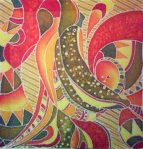 "Banana" batik in Saratov or Engels, Russia