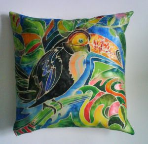 "Toucan" batik in Saratov or Engels, Russia